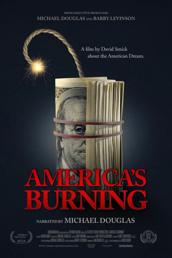 America's Burning Plakat