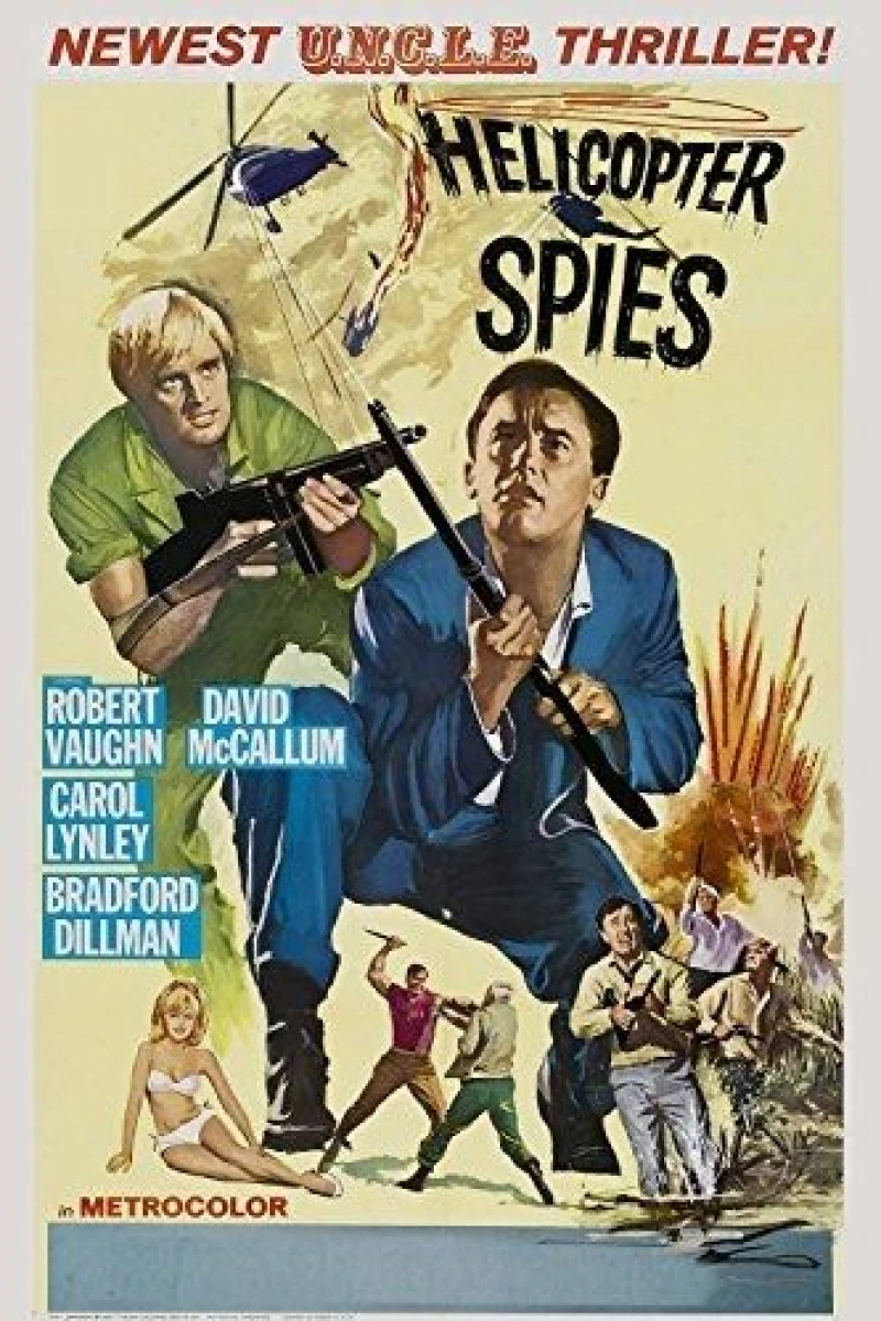 The Helicopter Spies Plakat