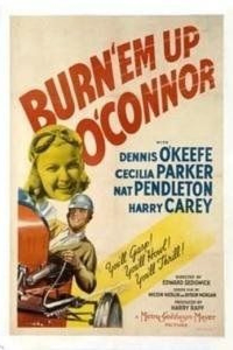 Burn 'Em Up O'Connor Plakat