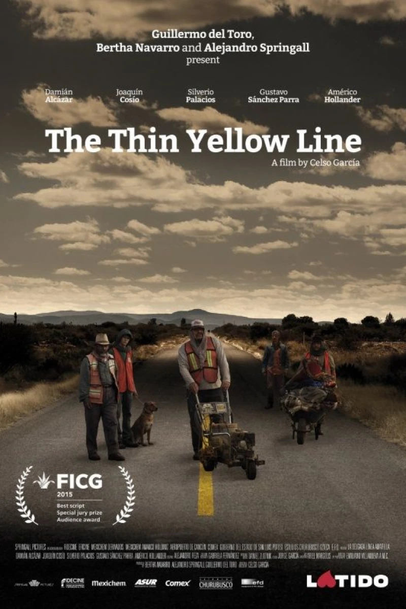 The Thin Yellow Line Plakat