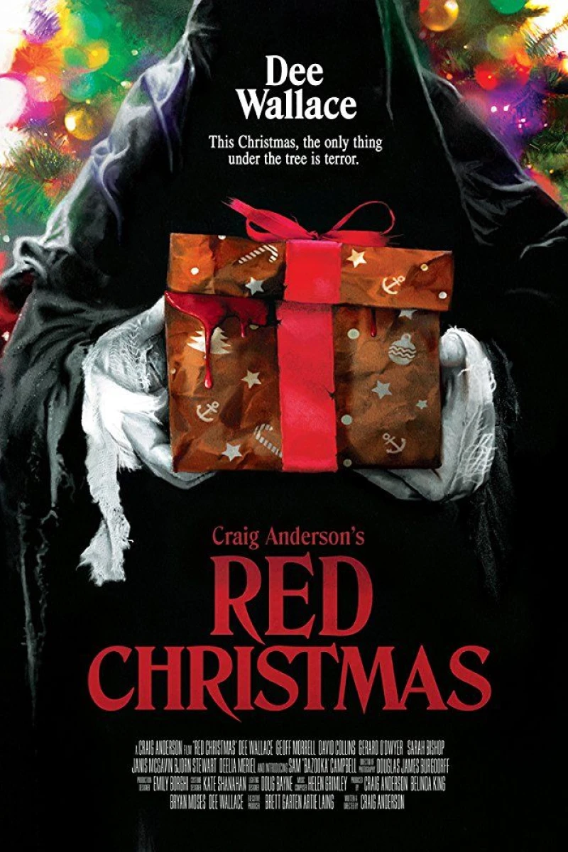 Red Christmas Plakat