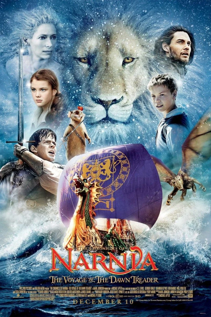 Legenden om Narnia - Reisen til det ytterste hav Plakat