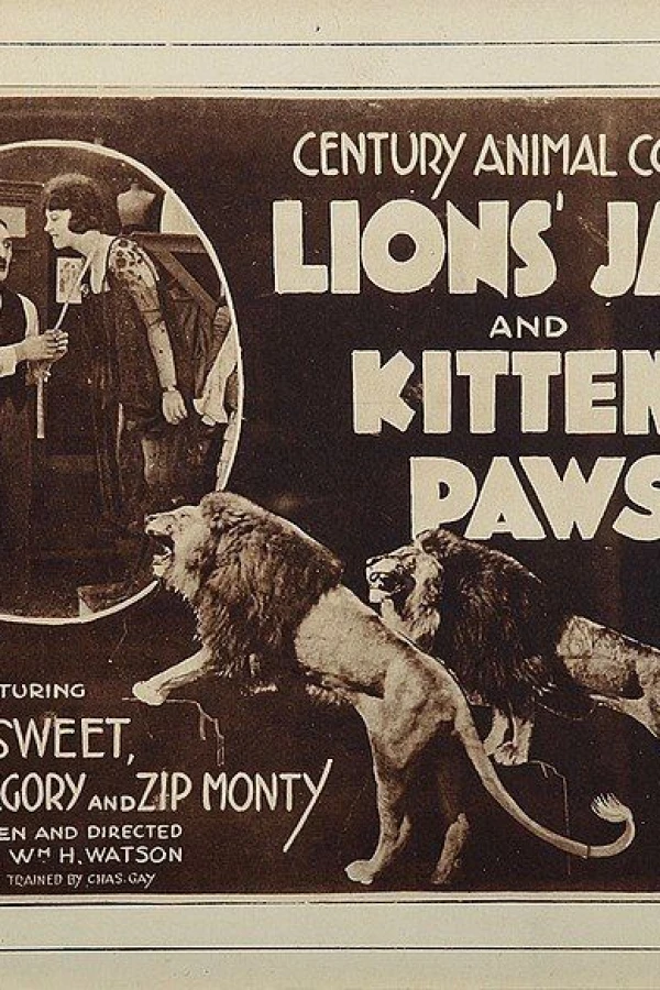 Lion's Jaws and Kitten's Paws Plakat