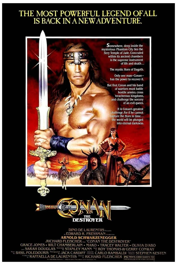 Conan ødeleggeren Plakat