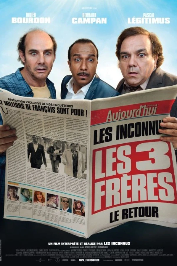 Les trois frères, le retour Plakat