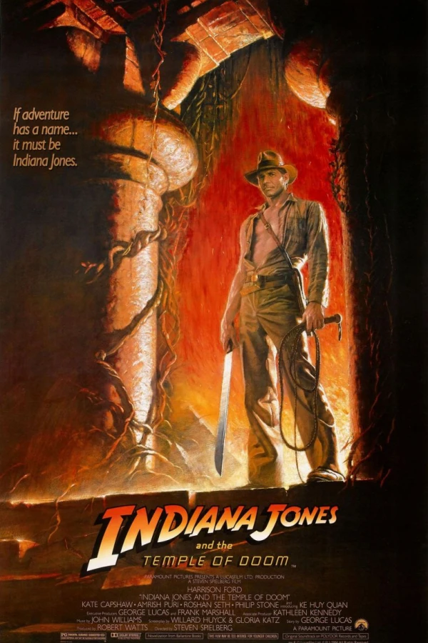 Indiana Jones og de fordømtes tempel Plakat