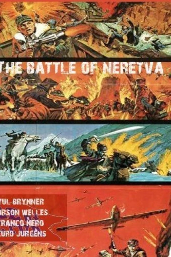 The Battle on the River Neretva Plakat