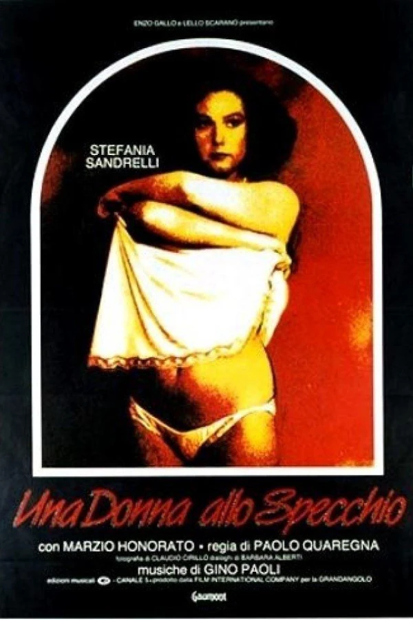 Una donna allo specchio Plakat