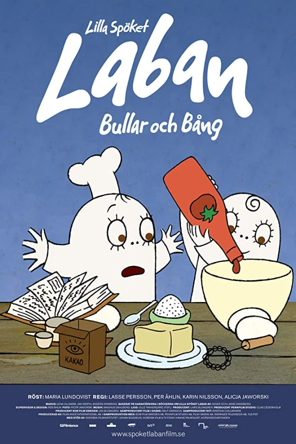 Lille spøkelset Laban - Bulder og brak Plakat