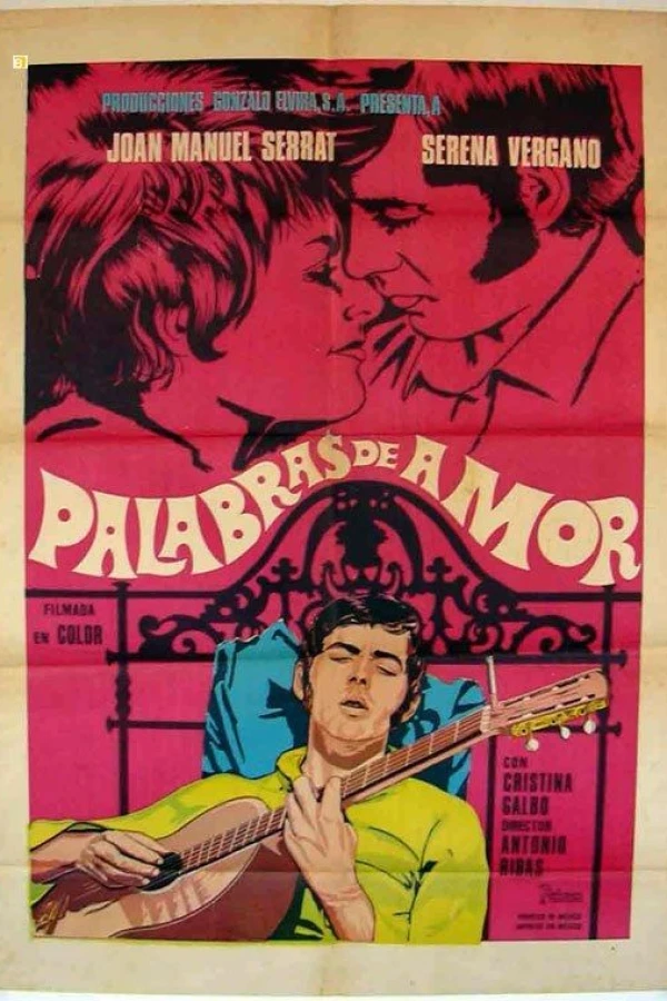 Palabras de amor Plakat