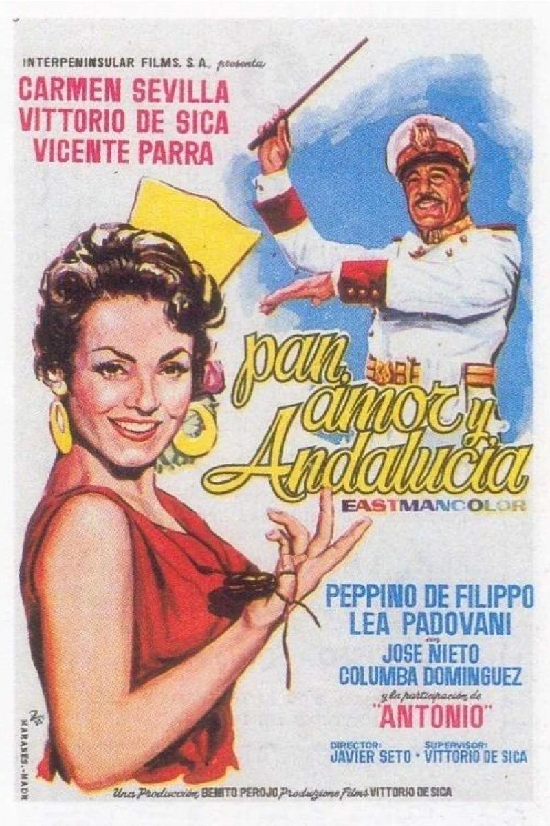 Bread, Love and Andalucia Plakat