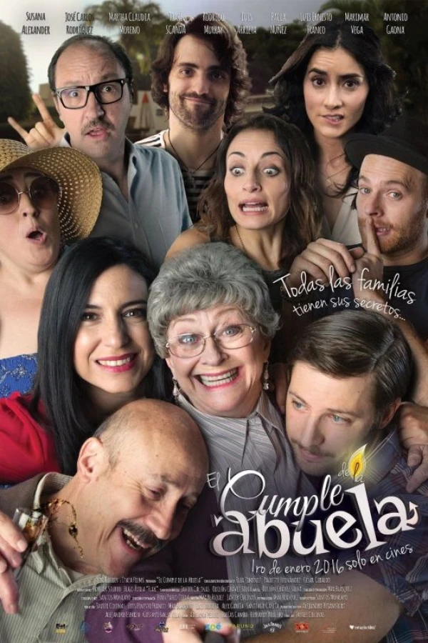 El cumple de la abuela Plakat