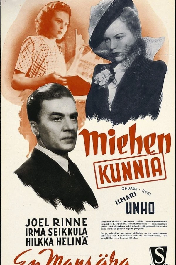 Miehen kunnia Plakat