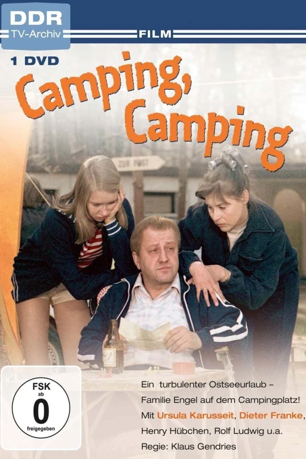 Camping-Camping Plakat