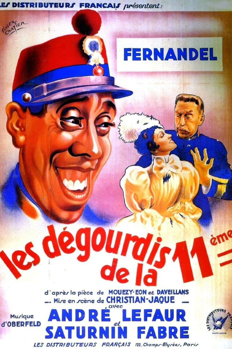 Les dégourdis de la 11ème Plakat