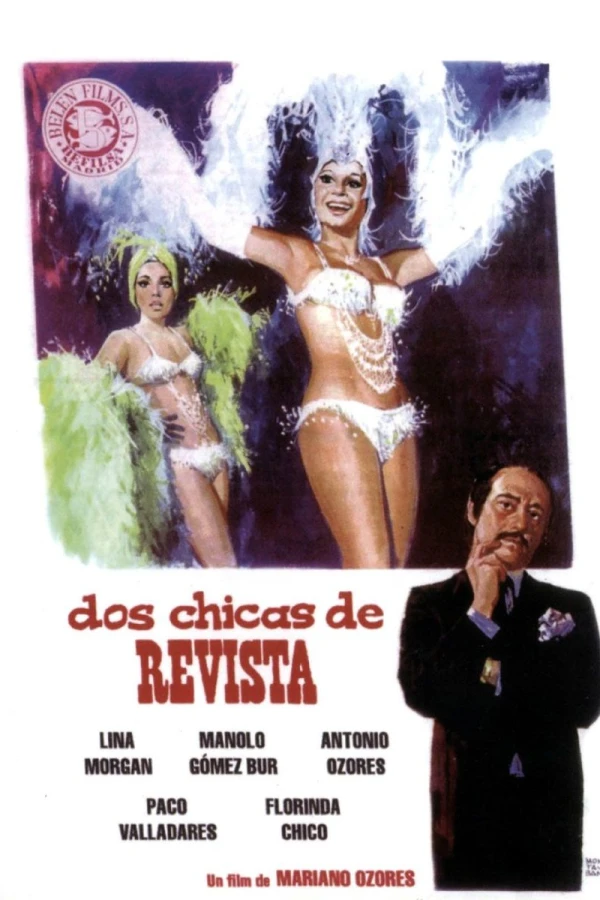 Dos chicas de revista Plakat