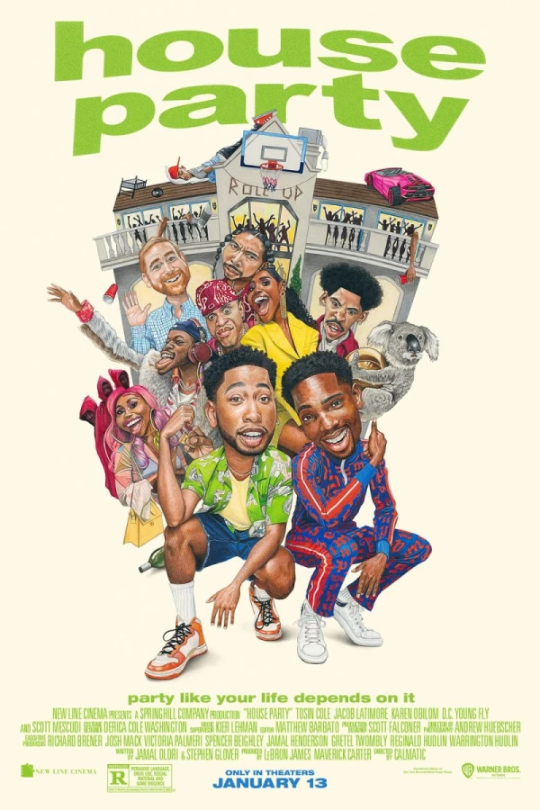 House Party Plakat