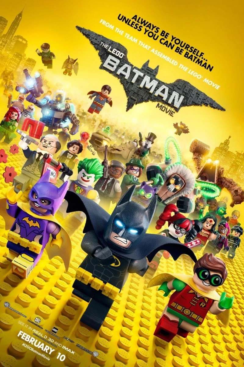 Lego Batman filmen Plakat