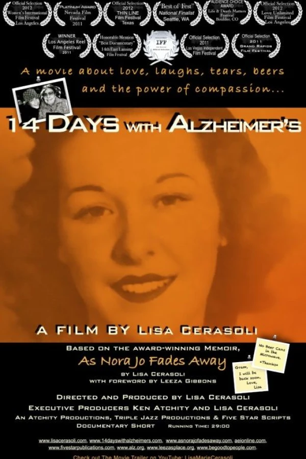 14 DAYS with Alzheimer's Plakat