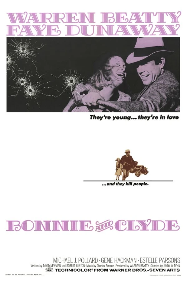 Bonnie and Clyde Plakat
