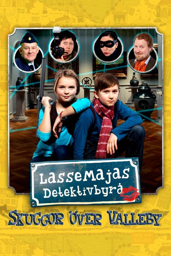 LasseMajas detektivbyrå - Skuggor över Valleby Plakat