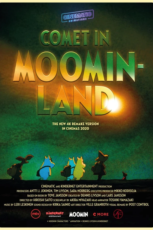 Comet in Moominland Plakat