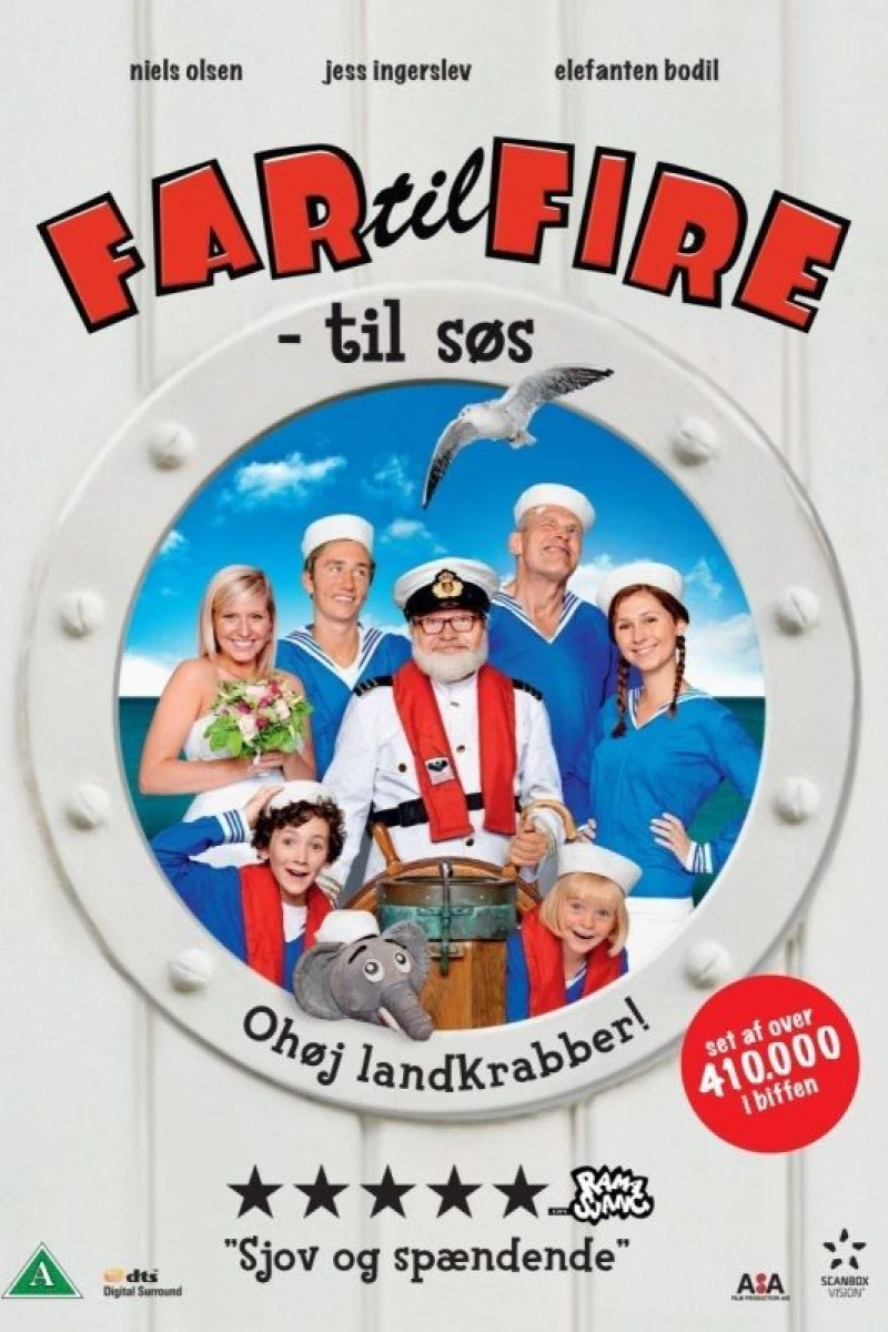 Far til fire: Til søs Plakat