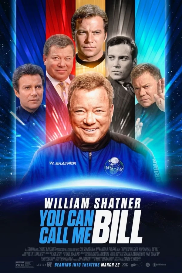 William Shatner: You Can Call Me Bill Plakat