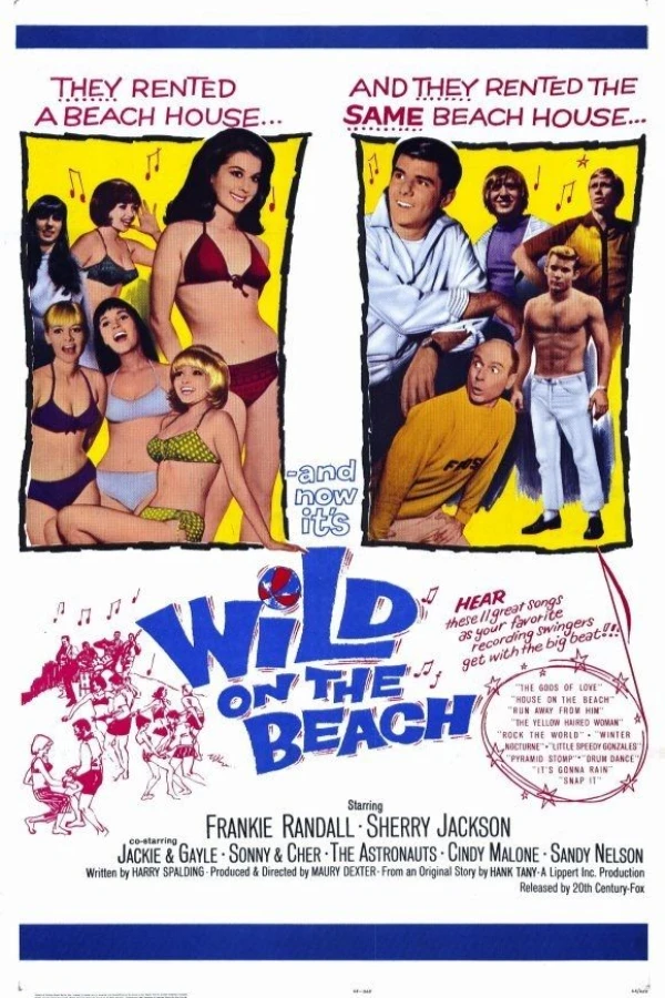 Wild on the Beach Plakat