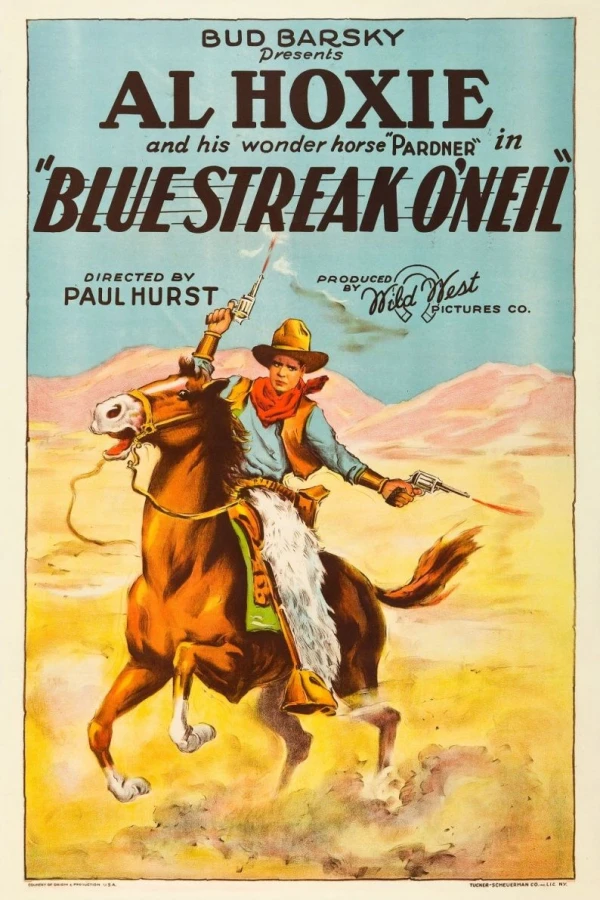 Blue Streak O'Neil Plakat