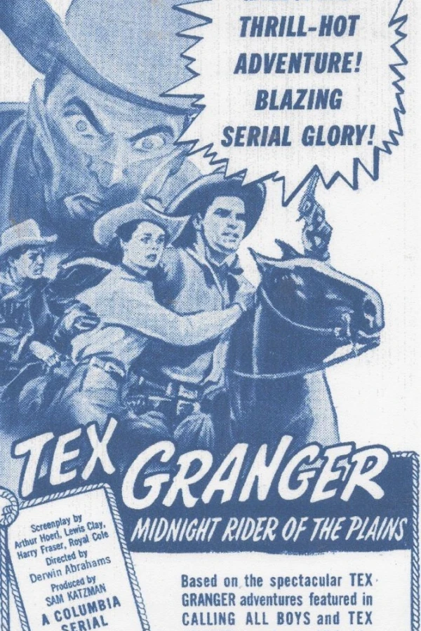 Tex Granger: Midnight Rider of the Plains Plakat