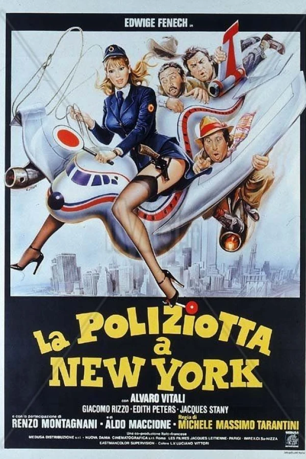 A Policewoman in New York Plakat