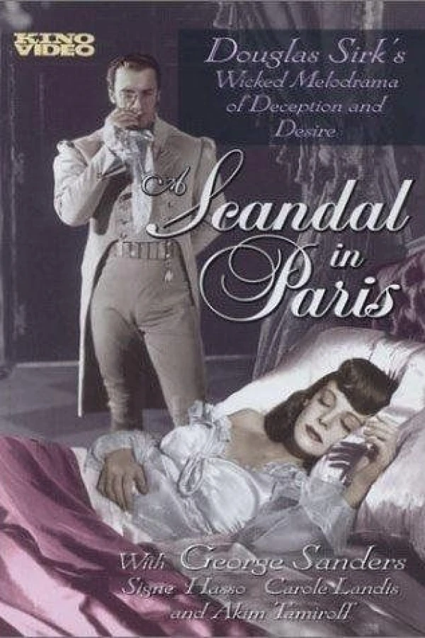 A Scandal in Paris Plakat