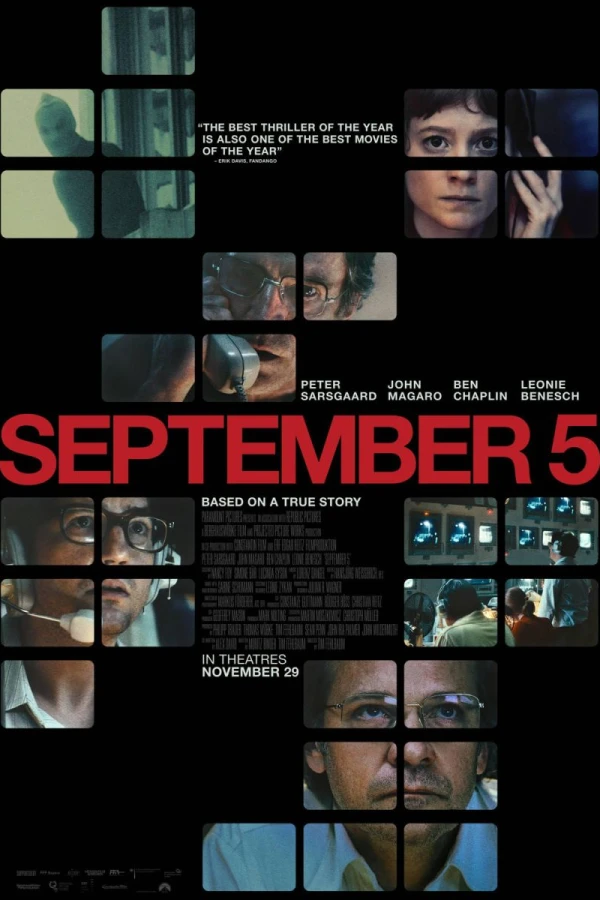 September 5 Plakat