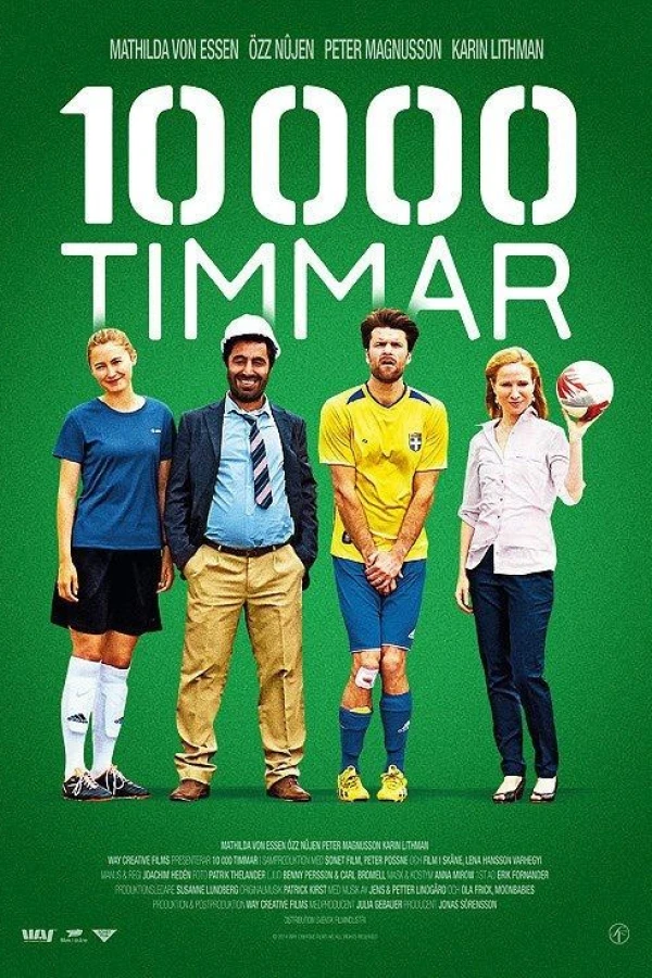 10 000 timer Plakat