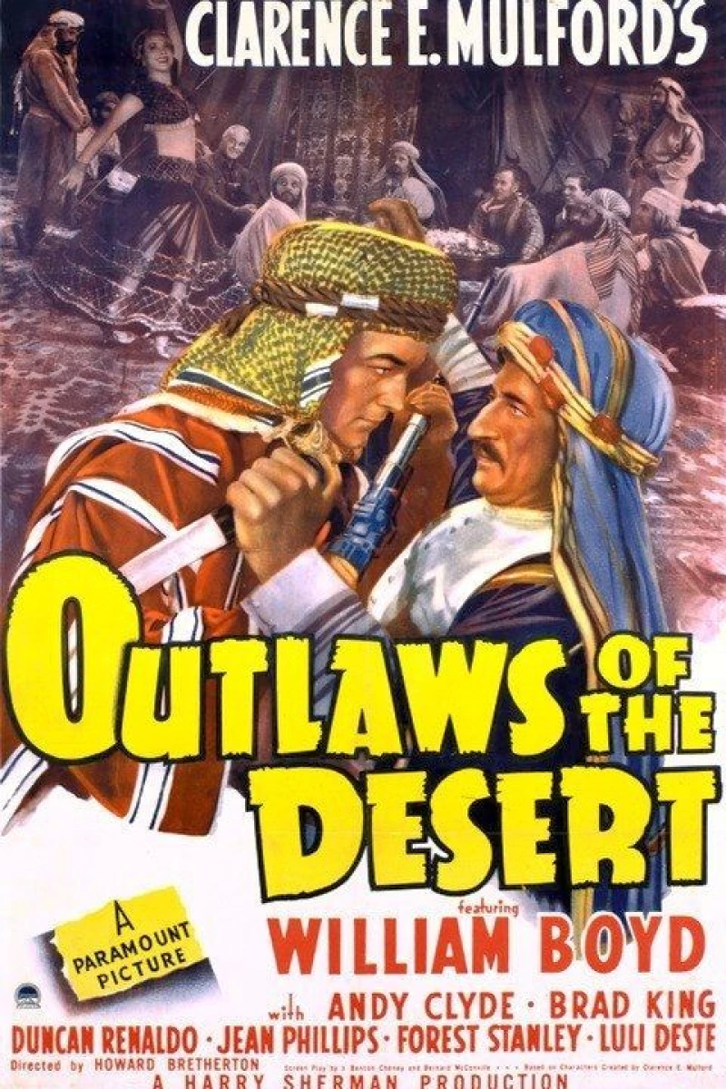 Outlaws of the Desert Plakat