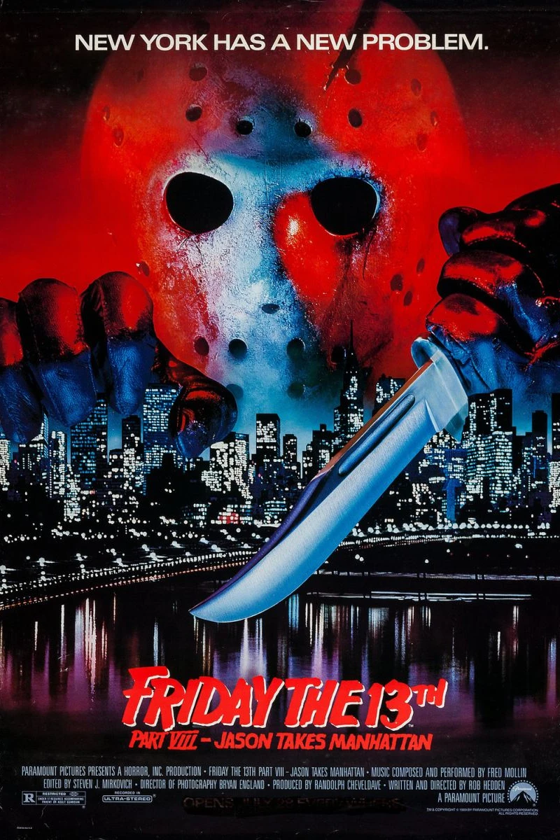 Friday the 13th Part VIII: Jason Takes Manhattan Plakat
