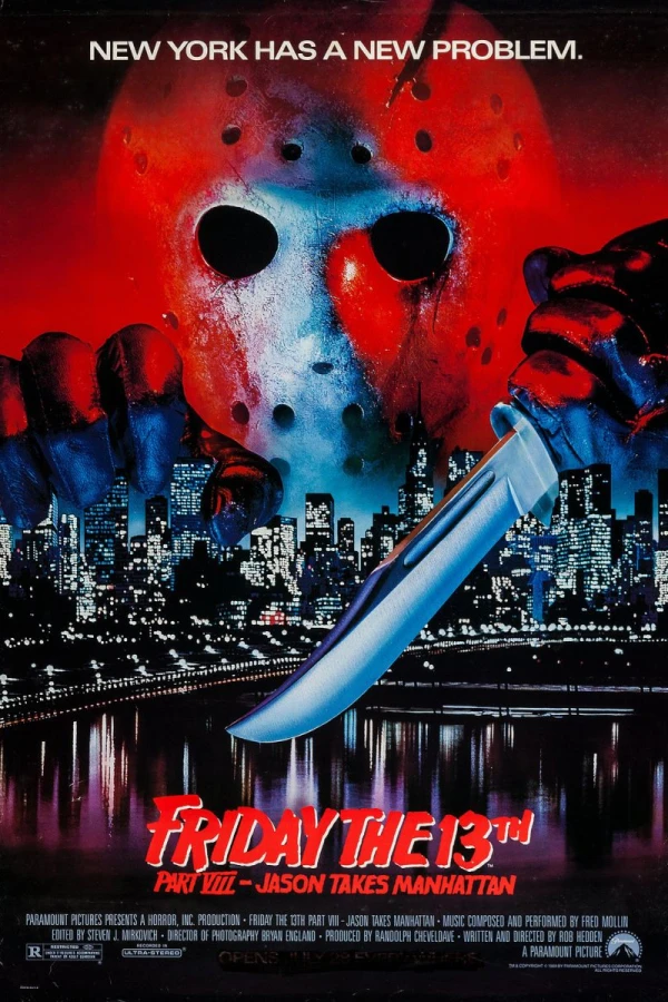 Friday the 13th Part VIII: Jason Takes Manhattan Plakat