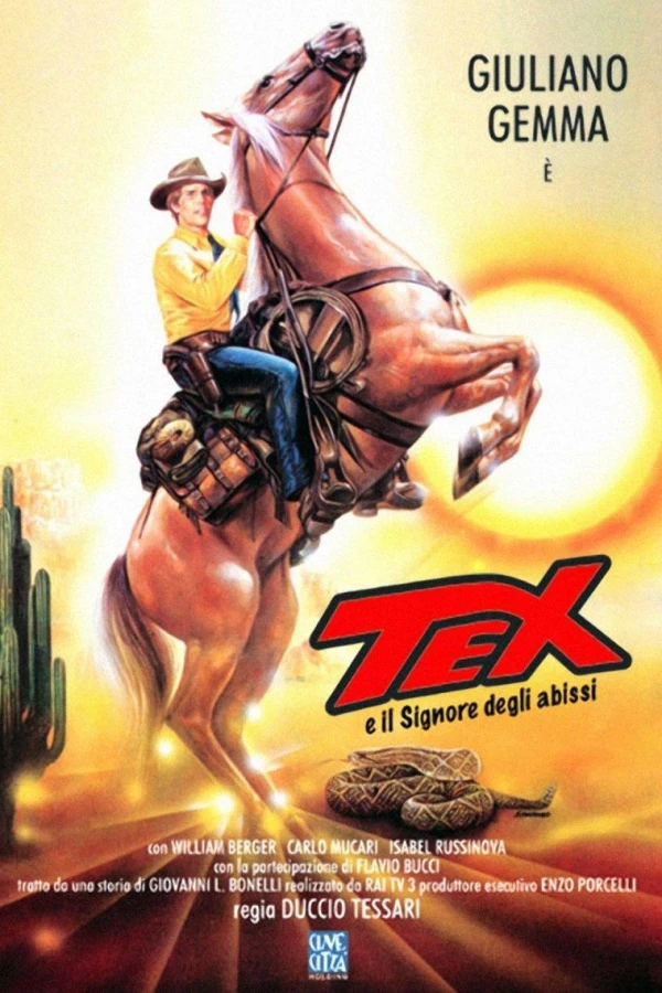 Tex and the Lord of the Deep Plakat