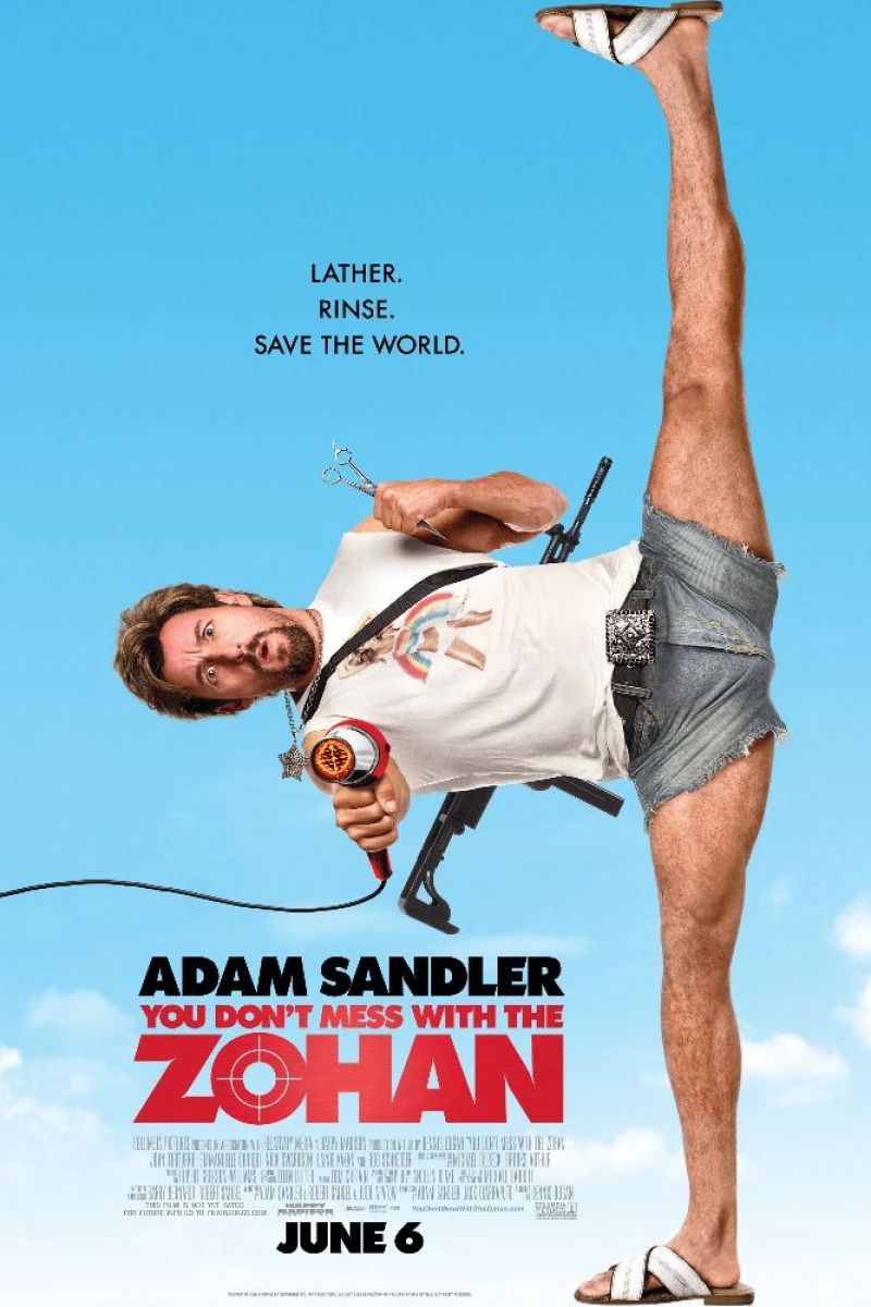 You Don't Mess with the Zohan Plakat
