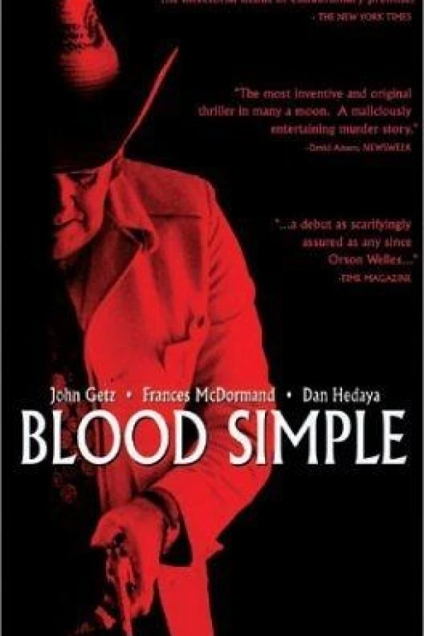 Blood Simple. Plakat