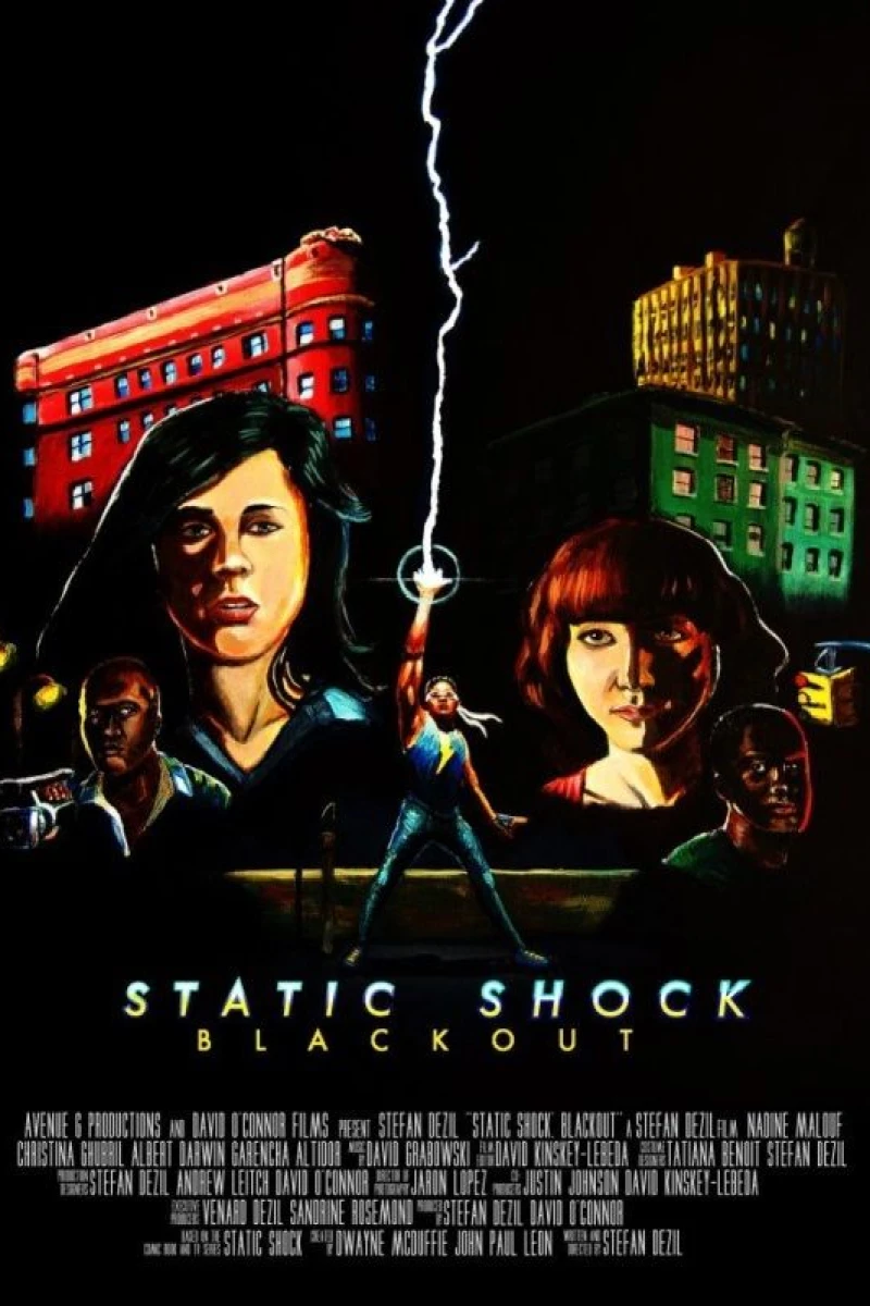 Static Shock Blackout Plakat