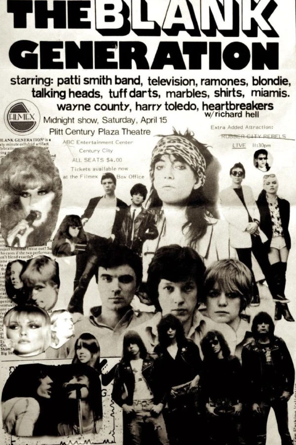 The Blank Generation Plakat