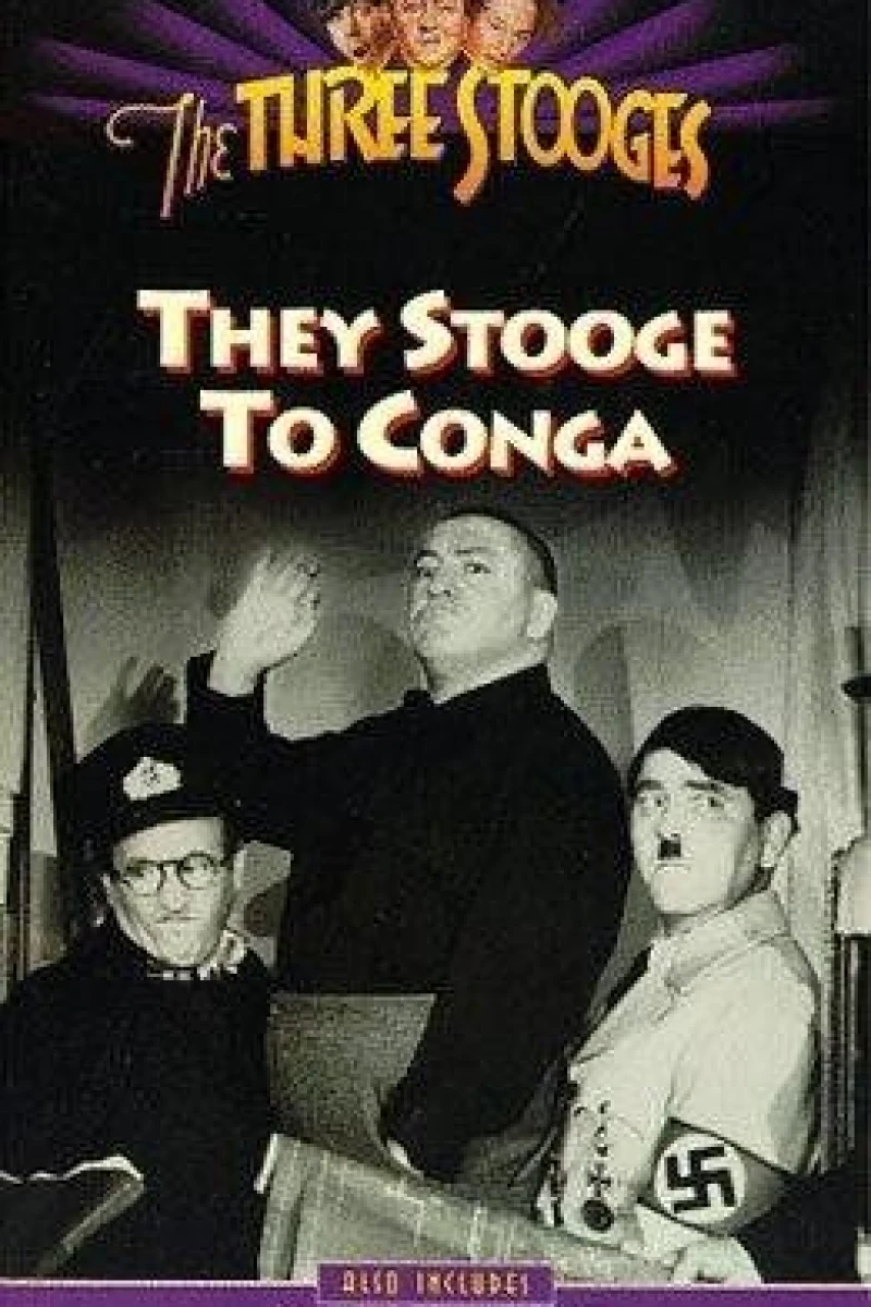 They Stooge to Conga Plakat