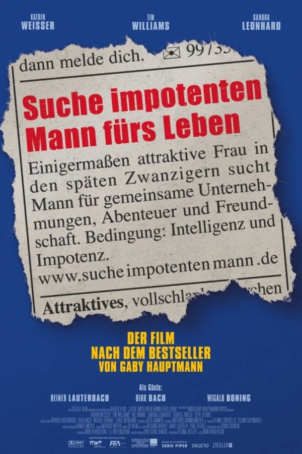 Suche impotenten Mann für's Leben Plakat