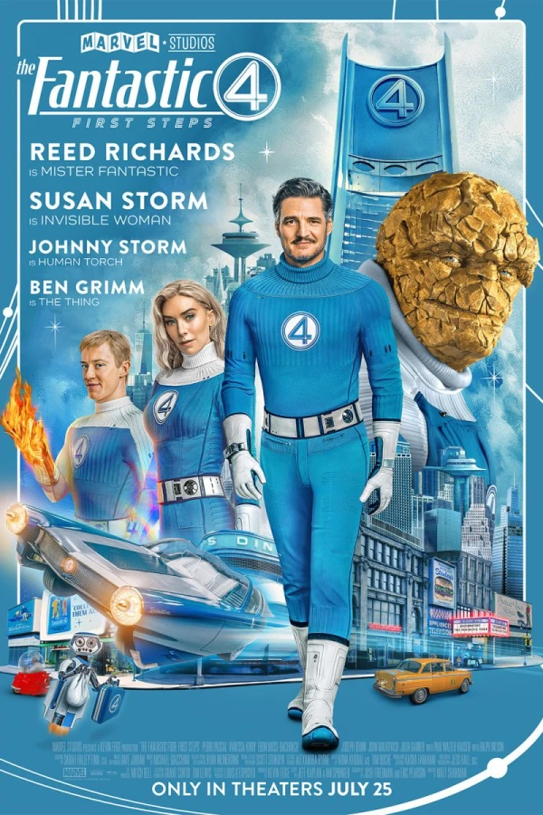 The Fantastic Four: First Steps Plakat