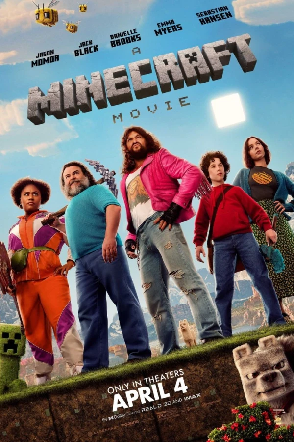 En Minecraft-film Plakat