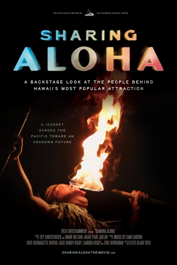 Sharing Aloha Plakat