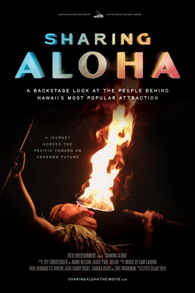 Sharing Aloha Plakat