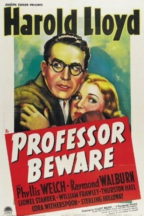 Professor Beware Plakat
